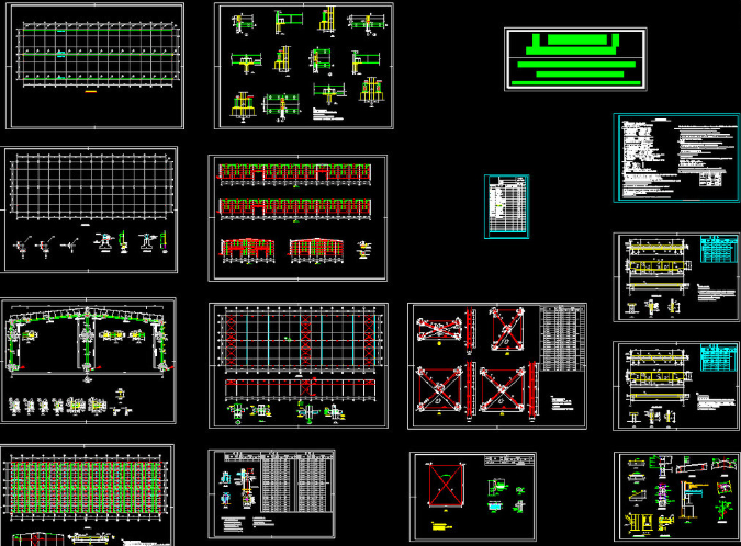 商丘仓库钢结构施工图片