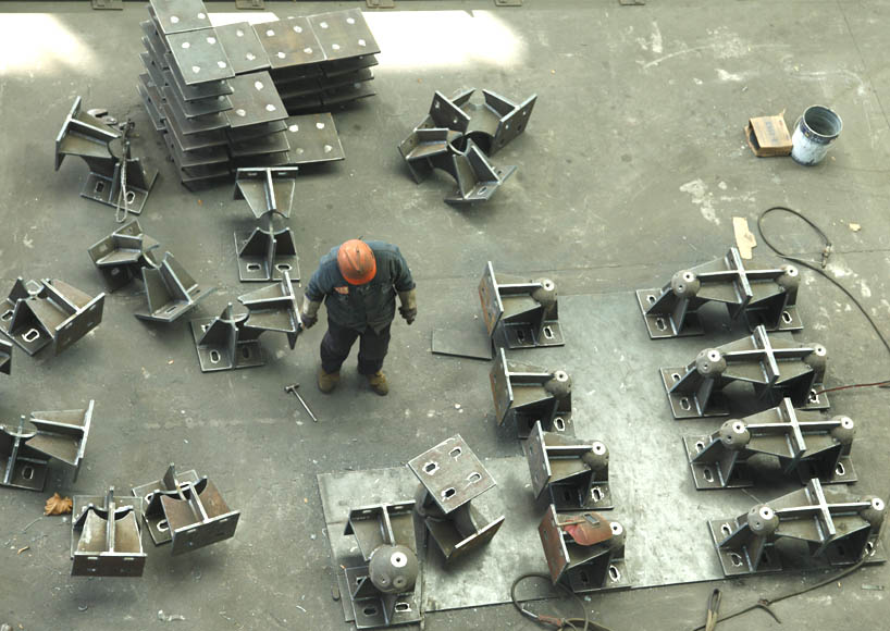 商丘煤棚网架双向支座