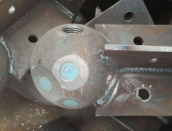 商丘螺栓球球塞，网架配件