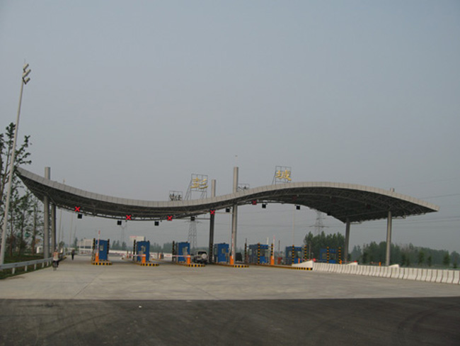 商丘收费站网架