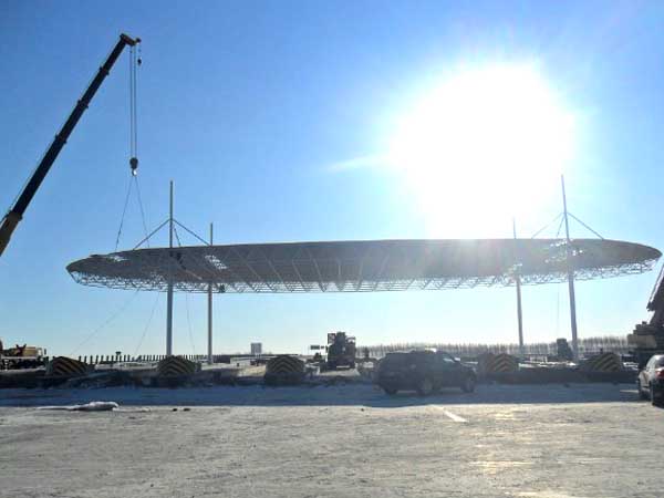 商丘加油站网架案例